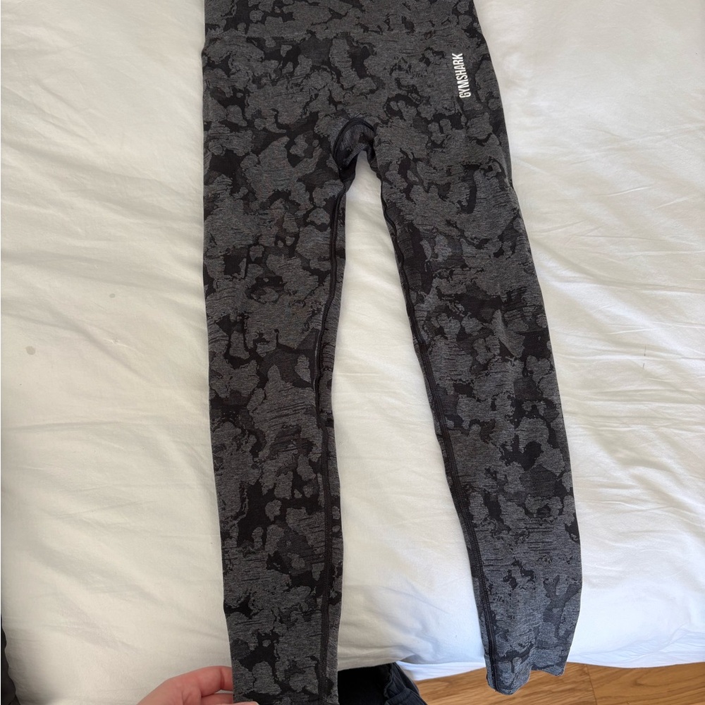 Gray camo gymshark leggings